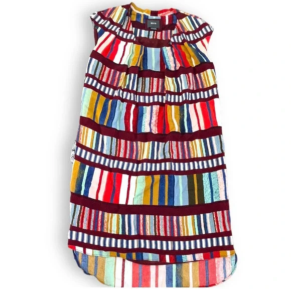 Anthropologie Maeve Au Revoir Library Shift Dress | Sz 4, multi - Picture 5 of 15